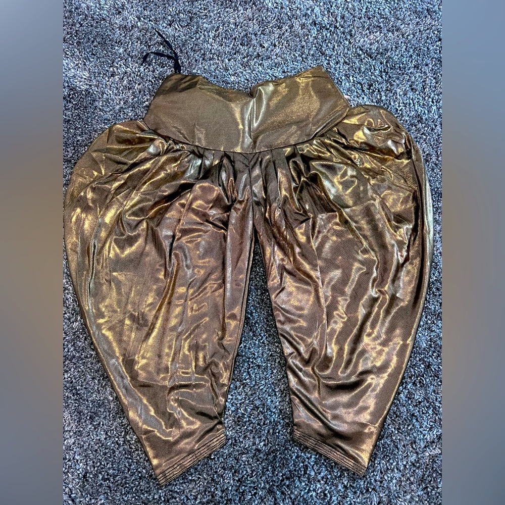 Golden Patiala Pants